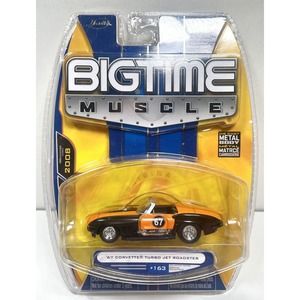 Jada Bigtime Muscle '67 Corvette Turbo Jet Roadster 1:64 Diecast #163 Sealed